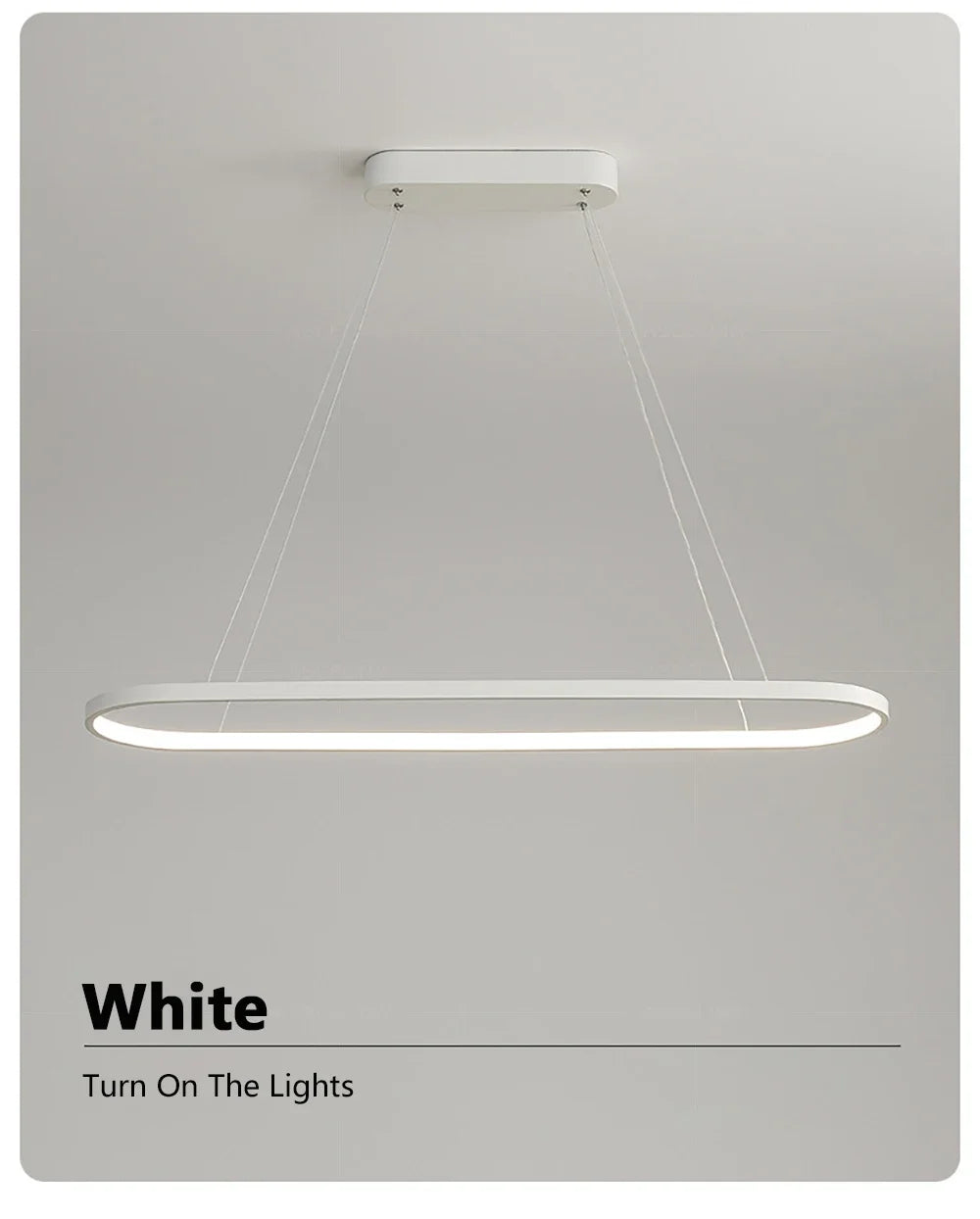 Myluminum EllipseGlow Pendant Light