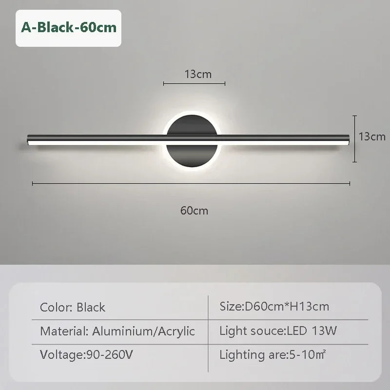Myluminum Edge Mirror Light