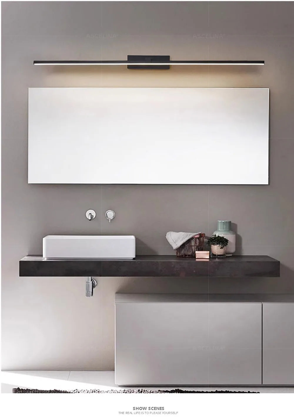 Myluminum Glint Mirror Front Lamp