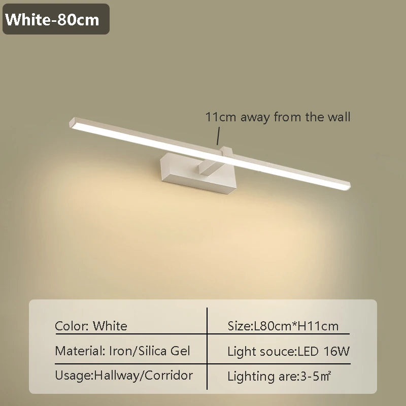 Myluminum Glint Mirror Front Lamp