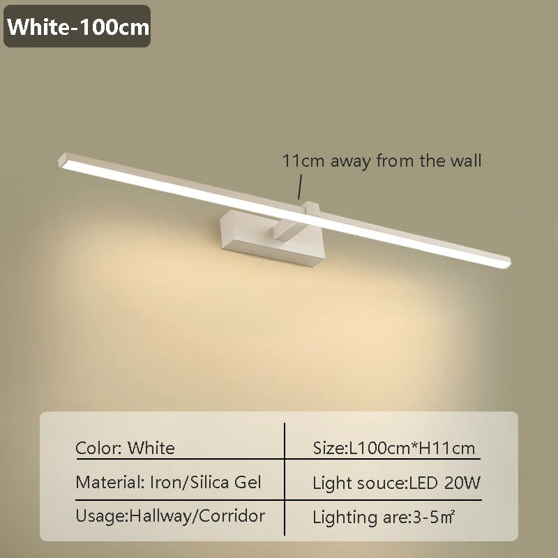 Myluminum Glint Mirror Front Lamp