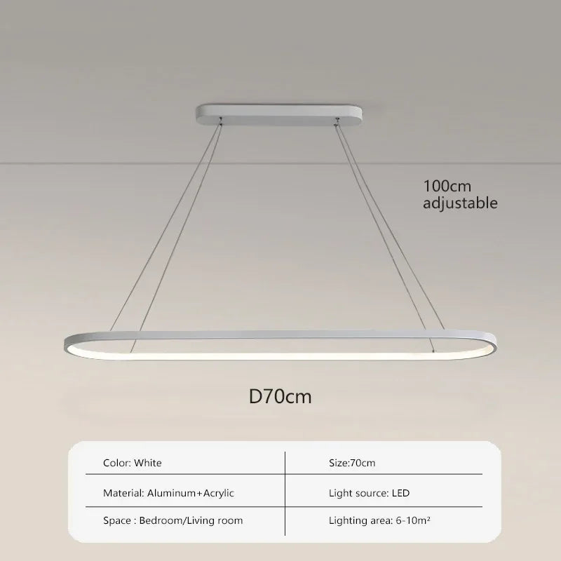 Myluminum EllipseGlow Pendant Light