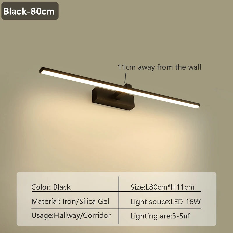 Myluminum Glint Mirror Front Lamp