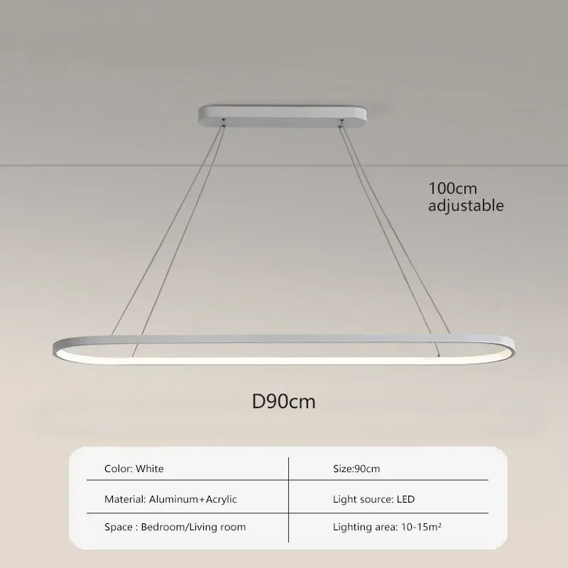 Myluminum EllipseGlow Pendant Light