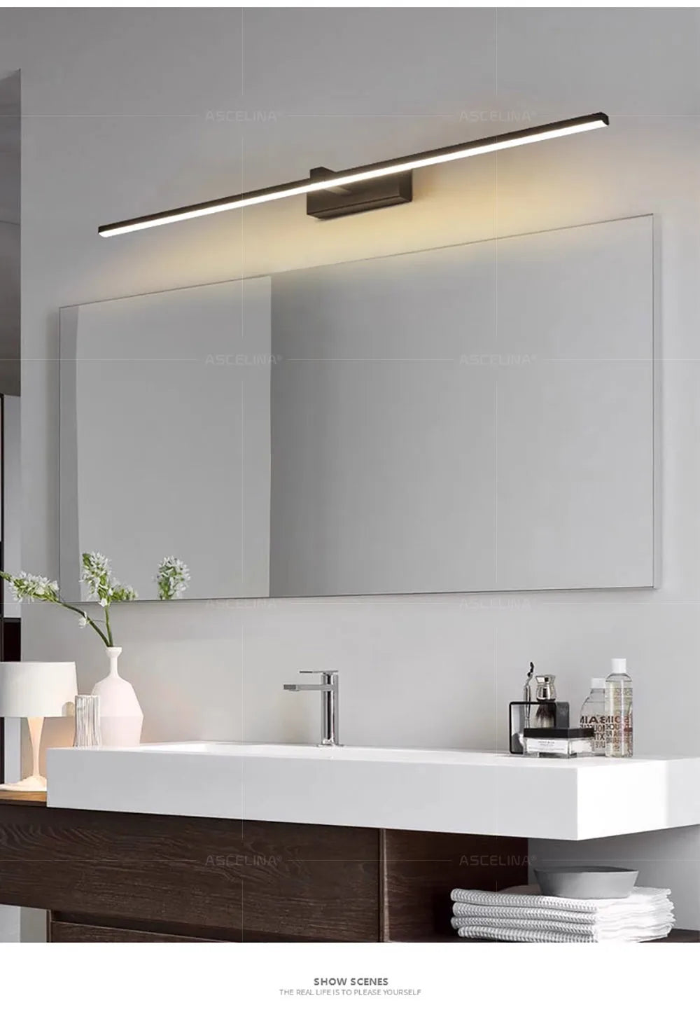 Myluminum Glint Mirror Front Lamp