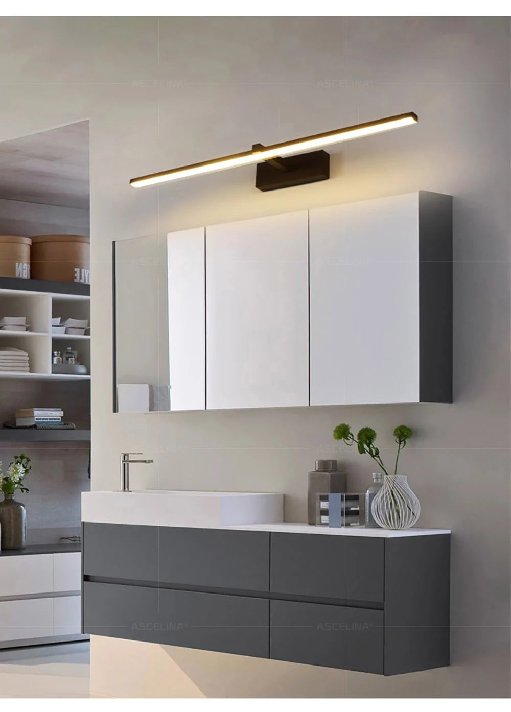 Myluminum Glint Mirror Front Lamp