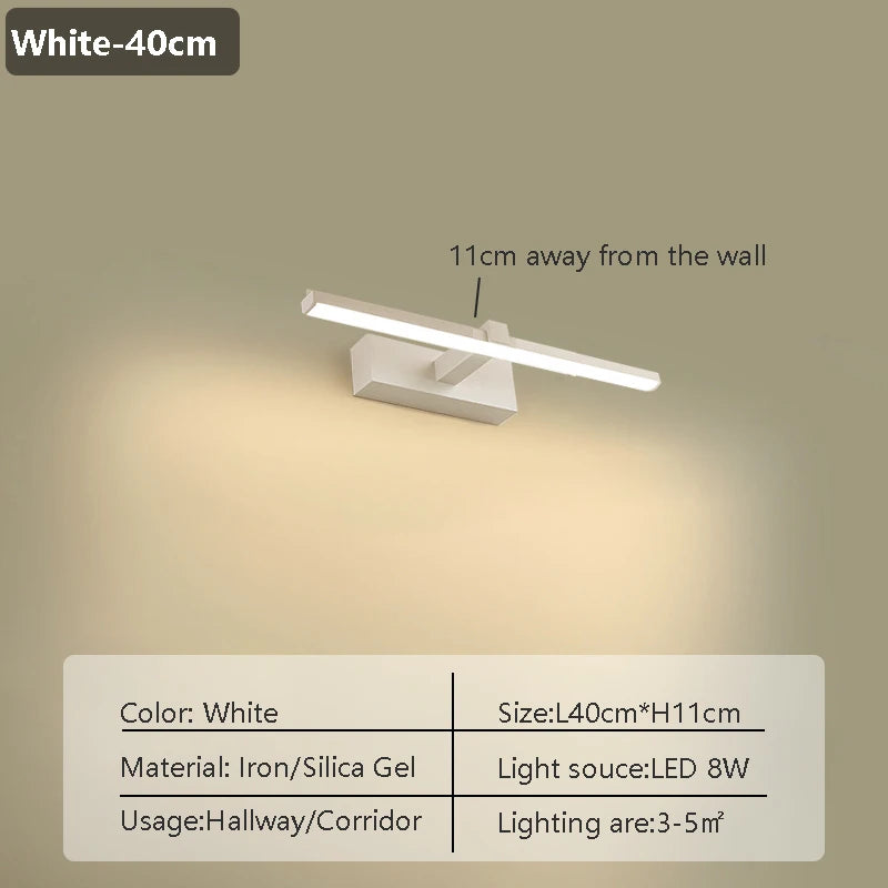Myluminum Glint Mirror Front Lamp
