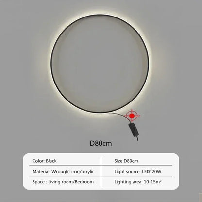 Myluminum Orbit Tricolor Wall Sconce