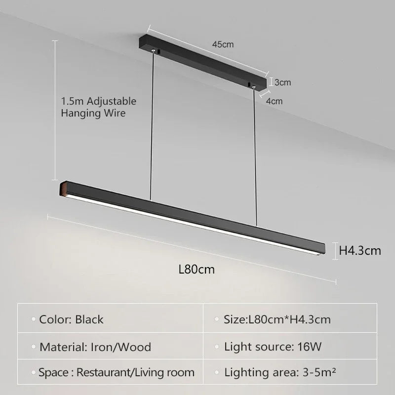 Myluminum LineBar Pendant Light