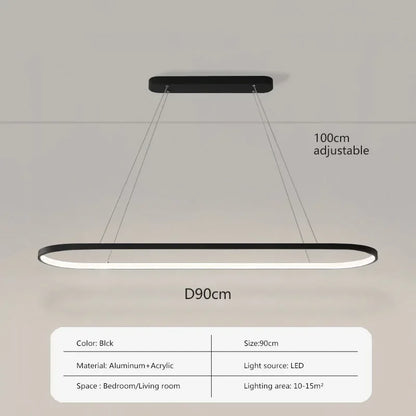 Myluminum EllipseGlow Pendant Light