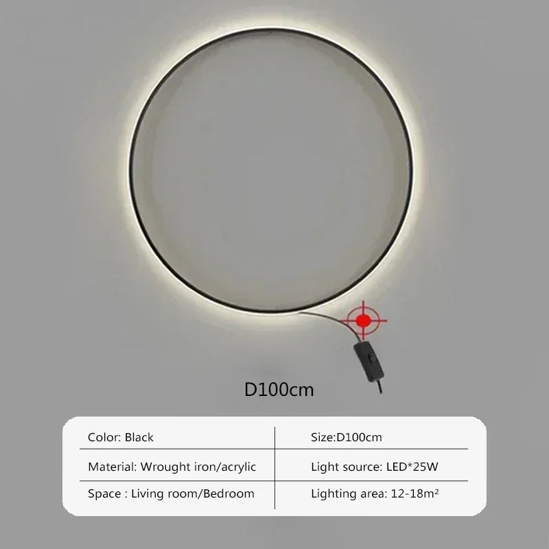 Myluminum Orbit Tricolor Wall Sconce