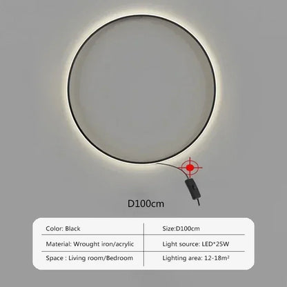 Myluminum Orbit Tricolor Wall Sconce