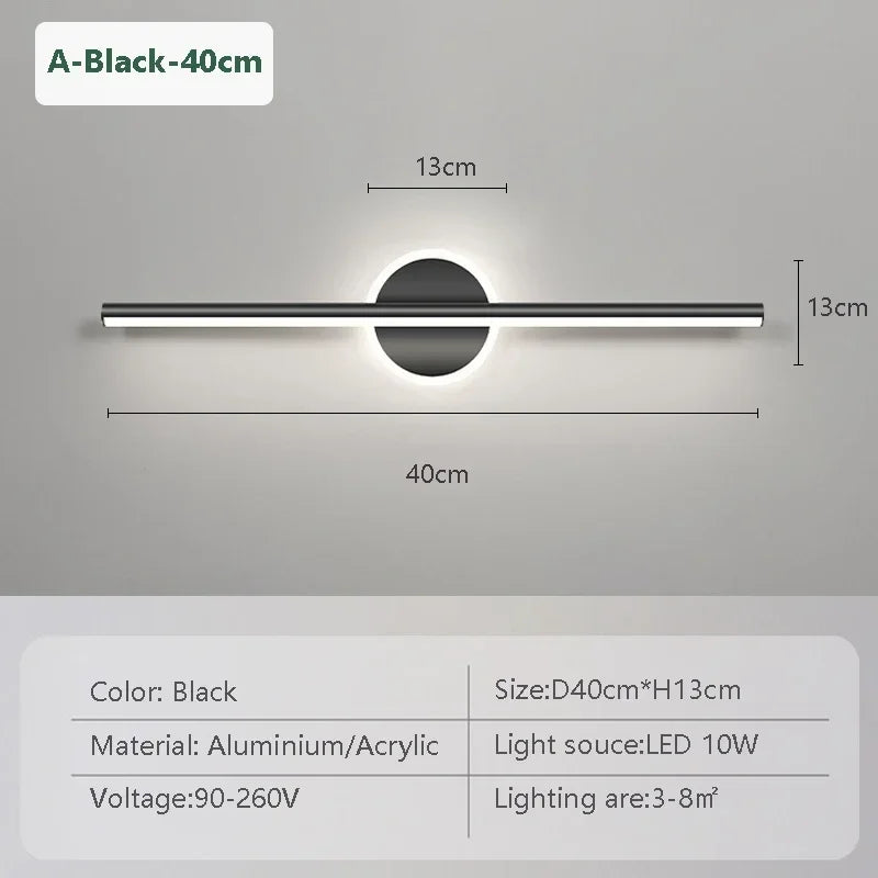 Myluminum Edge Mirror Light