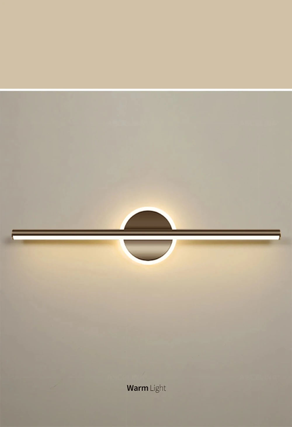 Myluminum Edge Mirror Light