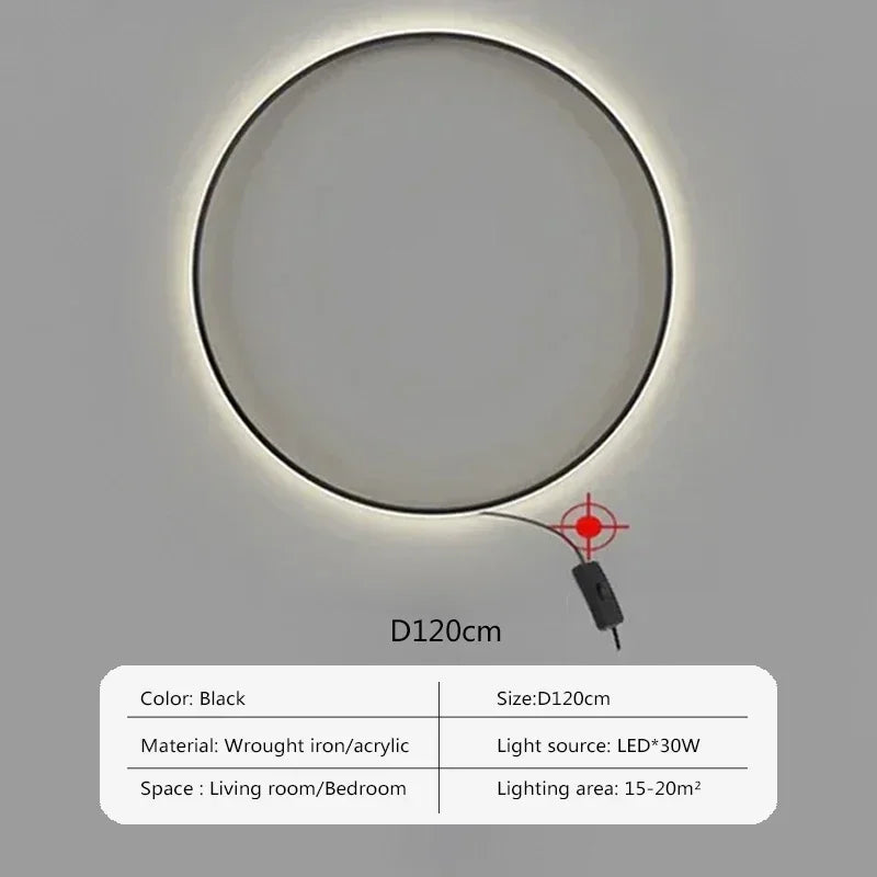 Myluminum Orbit Tricolor Wall Sconce